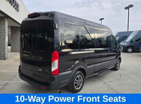 More photos of 2023 Ford Transit-350 XLT Med. Roof 148WB 15-Pass. w/Leather Heated Seats at Carolina Auto Warehouse, NC