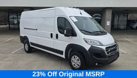Photos of 2025 Ram ProMaster 3500 High Roof 159WB SLT w/Adaptive Cruise Control w/Stop & Go for sale in Concord, NC at Carolina Auto Warehouse