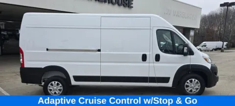 Another view of 2025 Ram ProMaster 3500 High Roof 159WB SLT w/Adaptive Cruise Control w/Stop & Go for sale in Concord, NC at Carolina Auto Warehouse