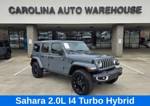 More photos of 2025 Jeep Wrangler Sahara 4xe w/Sky One Touch Power Top at Carolina Auto Warehouse, NC