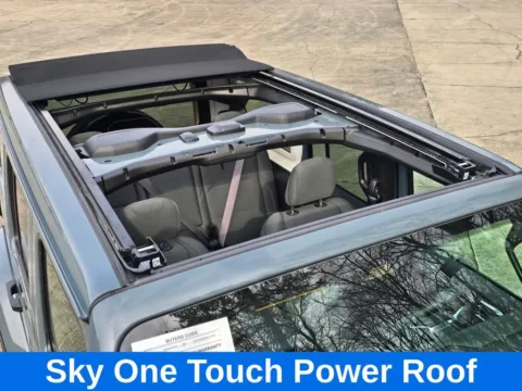 Another view of 2025 Jeep Wrangler Sahara 4xe w/Sky One Touch Power Roof for sale in Concord, NC at Carolina Auto Warehouse