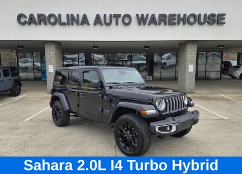 More photos of 2025 Jeep Wrangler Sahara 4xe w/Sky One Touch Power Roof at Carolina Auto Warehouse, NC