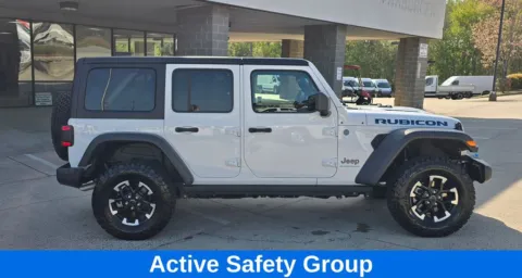 Another view of 2025 Jeep Wrangler Rubicon 4xe w/Convenience and Active Safety Group for sale in Concord, NC at Carolina Auto Warehouse