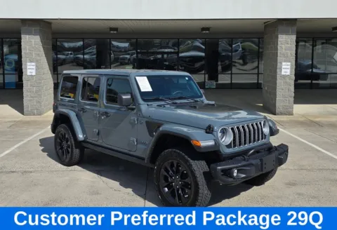 Photos of 2025 Jeep Wrangler Sahara 4xe BackCountry for sale in Concord, NC at Carolina Auto Warehouse