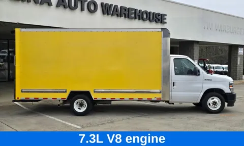 Another view of 2023 Ford E-350SD  16ft Box W/Roll-up Door and Pull-out Ramp for sale in Concord, NC at Carolina Auto Warehouse