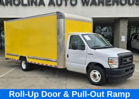 Photos of 2023 Ford E-350SD  16ft Box W/Roll-up Door and Pull-out Ramp for sale in Concord, NC at Carolina Auto Warehouse