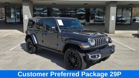 Photos of 2025 Jeep Wrangler Sahara 4xe w/Customer Preferred Package for sale in Concord, NC at Carolina Auto Warehouse