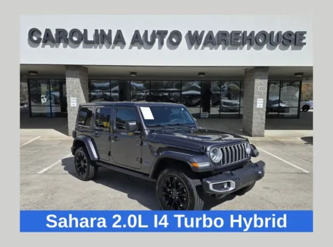 Gray 2025 Jeep Wrangler Sahara 4xe w/Customer Preferred Package for sale in Concord, NC