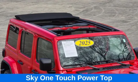 More photos of 2025 Jeep Wrangler Sahara 4xe w/Sky One Touch Power Top at Carolina Auto Warehouse, NC