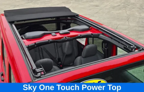 Photos of 2025 Jeep Wrangler Sahara 4xe w/Sky One Touch Power Top for sale in Concord, NC at Carolina Auto Warehouse