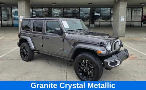 Photos of 2025 Jeep Wrangler Sahara 4xe w/Active Safety Group for sale in Concord, NC at Carolina Auto Warehouse