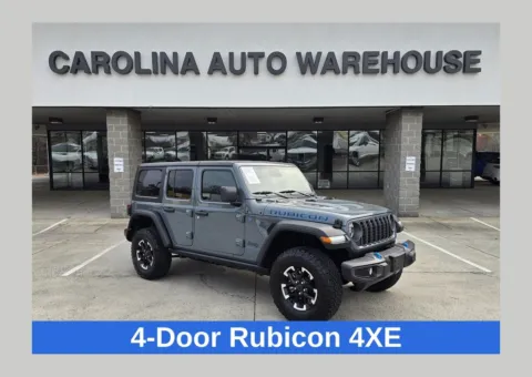 Gray 2025 Jeep Wrangler Rubicon 4XE w/Convenience and Active Safety Group for sale in Concord, NC