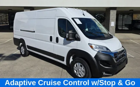 Photos of 2025 Ram ProMaster 3500 High Roof 159WB EXT SLT W/Safety Group and Adaptive Cruise for sale in Concord, NC at Carolina Auto Warehouse