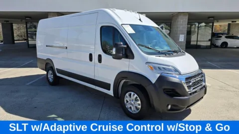 Photos of 2025 Ram ProMaster 3500 High Roof 159WB EXT SLT W/Safety Group and Adaptive Cruise for sale in Concord, NC at Carolina Auto Warehouse