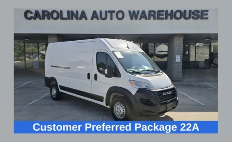 White 2023 Ram ProMaster 2500 High Roof 159wb for sale in Concord, NC