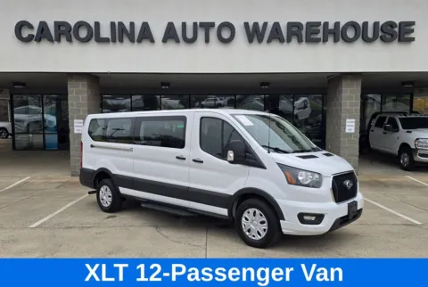 White 2023 Ford Transit-350 XLT 12-Passenger Van for sale in Concord, NC