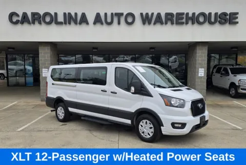 White 2023 Ford Transit-350 XLT 12-Passenger Van for sale in Concord, NC