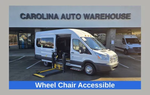 White 2017 Ford Transit-350 XLT 9-Passenger Van w/Wheel Chair Lift for sale in Concord, NC