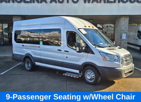 Another view of 2017 Ford Transit-350 XLT 9-Passenger Van w/Wheel Chair Lift for sale in Concord, NC at Carolina Auto Warehouse