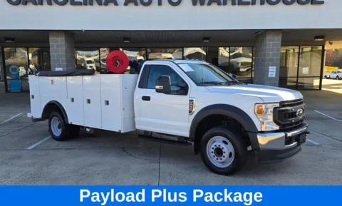 Photos of 2022 Ford F-550SD XL DRW 13ft Service Bed W/Mobile Air Compressor for sale in Concord, NC at Carolina Auto Warehouse