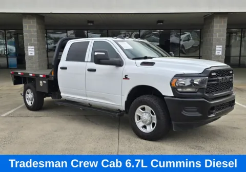 Photos of 2023 Ram 2500 Tradesman 4x4 Crew Cab 8.5FT Flatbed W/6.7L Cummins Diesel for sale in Concord, NC at Carolina Auto Warehouse
