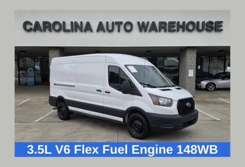 White 2023 Ford Transit-250  Cargo Van for sale in Concord, NC