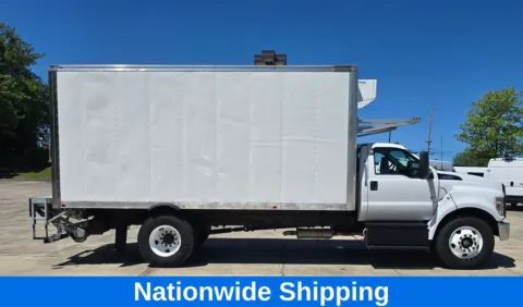 Another view of 2023 Ford F-650SD  Thermo King V-520 Max 18ft Box w/Liftgate for sale in Concord, NC at Carolina Auto Warehouse