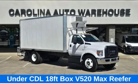 White 2023 Ford F-650SD  Thermo King V-520 Max 18ft Box for sale in Concord, NC