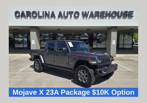 Gray 2024 Jeep Gladiator Mojave X W/Green and Black Leather Seats for sale in Concord, NC