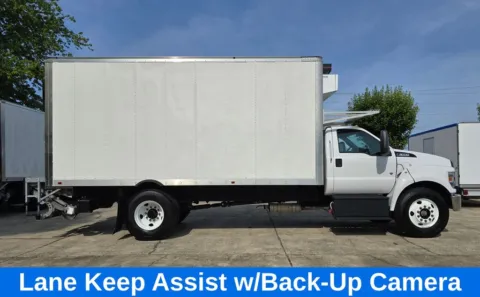 Another view of 2023 Ford F-650SD Thermo King V-520 Max 18ft Box w/Liftgate for sale in Concord, NC at Carolina Auto Warehouse
