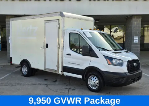 Photos of 2022 Ford Transit-350  Cutaway DRW 12ft Box Truck w/Roll Up Door for sale in Concord, NC at Carolina Auto Warehouse