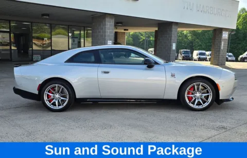 Another view of 2024 Dodge Charger R/T Scat Pack Daytona Stage 2 Track Package EV for sale in Concord, NC at Carolina Auto Warehouse