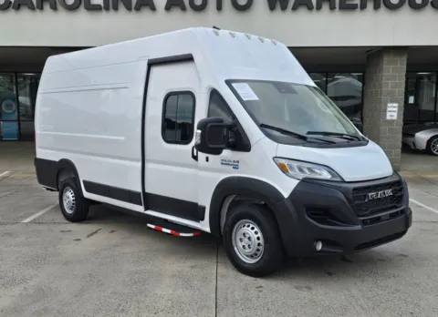 Photos of 2024 Ram ProMaster 3500 EV Super High Roof 159WB EXT w/Shelves and Roll-Up Door for sale in Concord, NC at Carolina Auto Warehouse