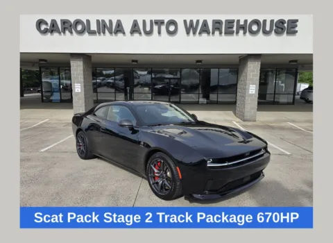 Black 2024 Dodge Charger R/T Scat Pack Daytona Stage 2 Track Package EV for sale in Concord, NC