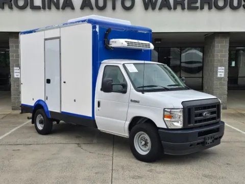 Photos of 2023 Ford E-350SD  Cutaway 12.4ft Reefer Box Truck for sale in Concord, NC at Carolina Auto Warehouse