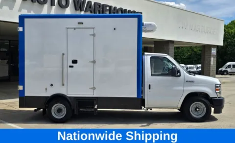 Another view of 2023 Ford E-350SD  Cutaway 11.4ft Reefer Box Truck for sale in Concord, NC at Carolina Auto Warehouse