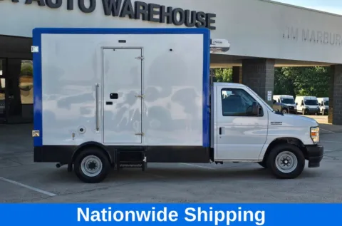 Another view of 2023 Ford E-350SD  Cutaway 11.4ft Reefer Box Truck for sale in Concord, NC at Carolina Auto Warehouse