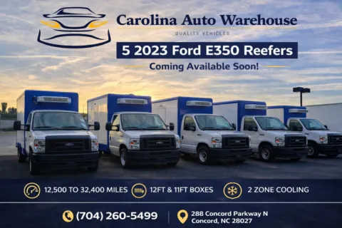 More photos of 2023 Ford E-350SD Cutaway 11.4ft Reefer Box Truck at Carolina Auto Warehouse, NC
