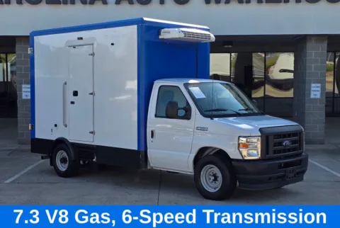 Photos of 2023 Ford E-350SD  Cutaway 11.4ft Reefer Box Truck for sale in Concord, NC at Carolina Auto Warehouse