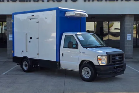 Photos of 2023 Ford E-350SD  Cutaway 11.4ft Reefer Box Truck for sale in Concord, NC at Carolina Auto Warehouse