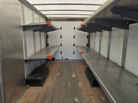 Another view of 2023 Chevrolet Express 3500 Work Van Cutaway 14ft Box w/Shelves and Roll-Up Door for sale in Concord, NC at Carolina Auto Warehouse