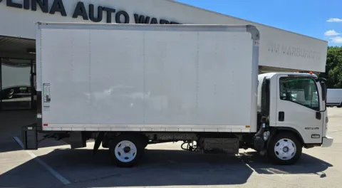 Another view of 2023 Isuzu NPR XD Diesel 16ft Box Truck w/Liftgate for sale in Concord, NC at Carolina Auto Warehouse