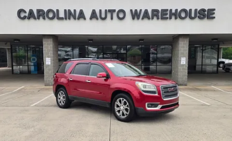 Red 2014 GMC Acadia SLT-1 for sale in Concord, NC