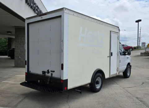 Another view of 2022 Ford E-350SD  Cutaway 12ft Box w/Roll-Up Door for sale in Concord, NC at Carolina Auto Warehouse