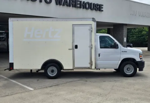 Another view of 2022 Ford E-350SD  Cutaway 12ft Box w/Roll-Up Door for sale in Concord, NC at Carolina Auto Warehouse