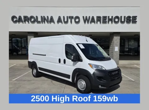 White 2026 Ram ProMaster 2500 High Roof 159WB w/Convenience Group for sale in Concord, NC