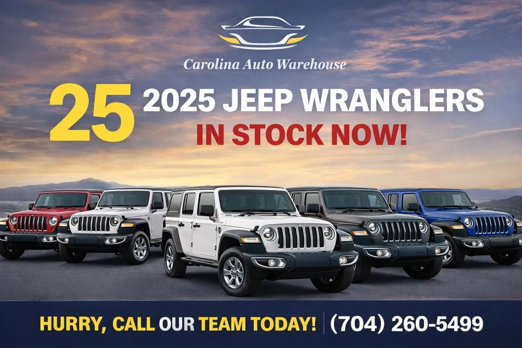 White 2025 Jeep Wrangler Sahara 4xe w/Sky One Touch Power Top for sale in Concord, NC