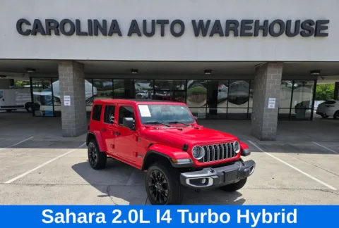More photos of 2025 Jeep Wrangler Sahara 4xe w/Sky One Touch Power Top at Carolina Auto Warehouse, NC