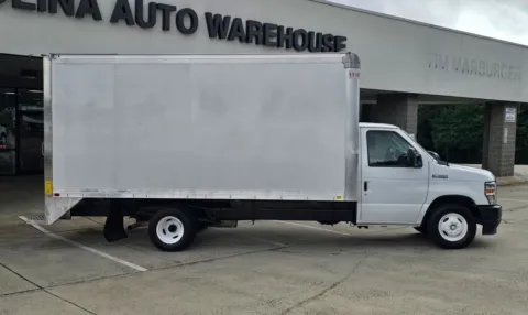 Another view of 2023 Ford E-350SD  Cutaway DRW 16ft Box w/Step-Up Bumper for sale in Concord, NC at Carolina Auto Warehouse
