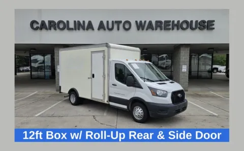 White 2022 Ford Transit-350 12ft Box w/Roll-Up Door and Side Door for sale in Concord, NC